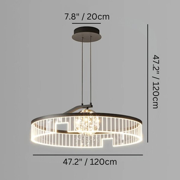 Leoht Round Chandelier - Residence Supply