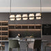 Lifang Alabaster Chandelier - Modern Lighting for Dining Table