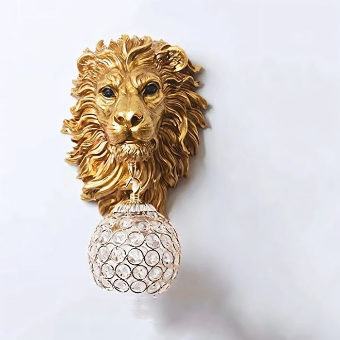 Lion Head Wall Lamp - Residence Supply