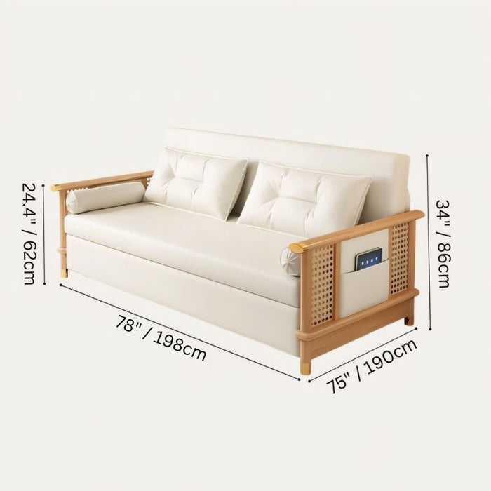 Locus Arm Sofa Size Chart