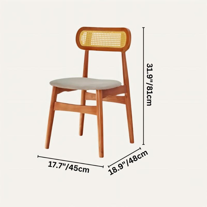 Ludus Dining Chair Size