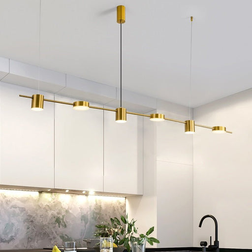 Sleek Lumina Luxe Chandelier