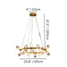 Lusavor Round Chandelier - Residence Supply