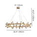 Lusavor Round Chandelier - Residence Supply