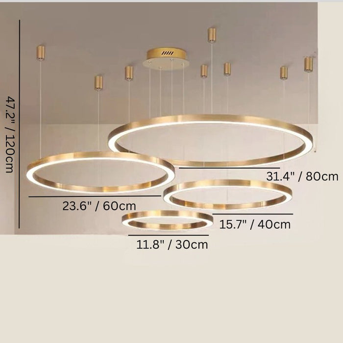 Lysastra Round Chandelier - Residence Supply