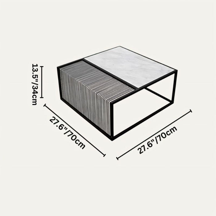 Marmo Coffee Table Size Chart