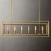 Matkon Linear Chandelier - Light Fixtures of Mid Century