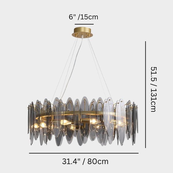 Mayan Round Chandeliers - Residence Supply