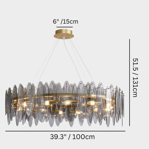 Mayan Round Chandeliers - Residence Supply