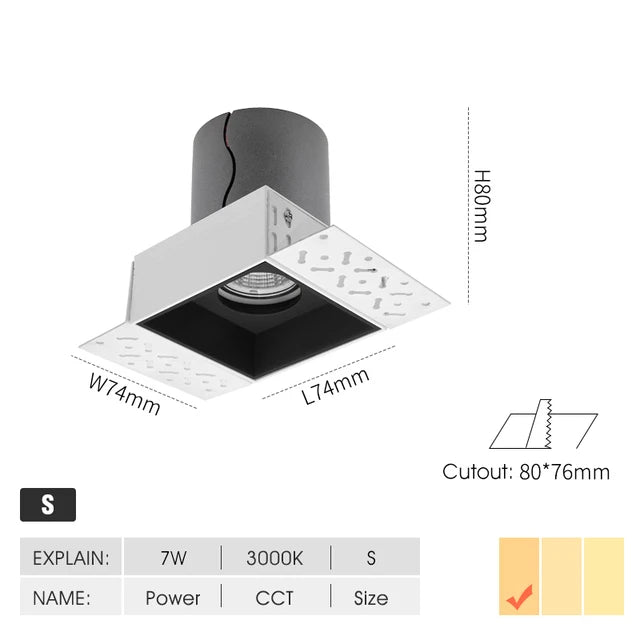 Meira Trimless LED Downlight - Residence Supply