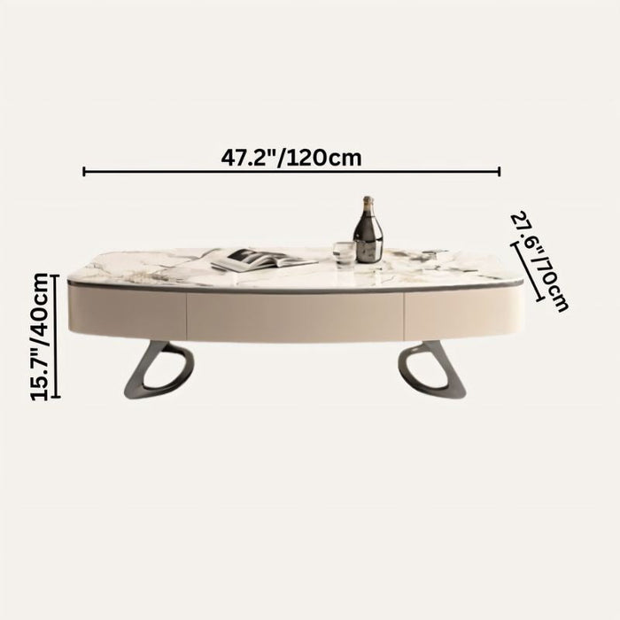 Mensu Coffee Table Size