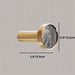 Miora Marble Knob - Residence Supply