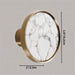 Miora Marble Knob - Residence Supply