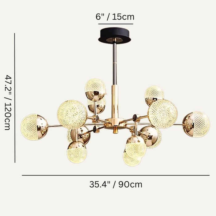 Nebulux Chandelier Light - Residence Supply