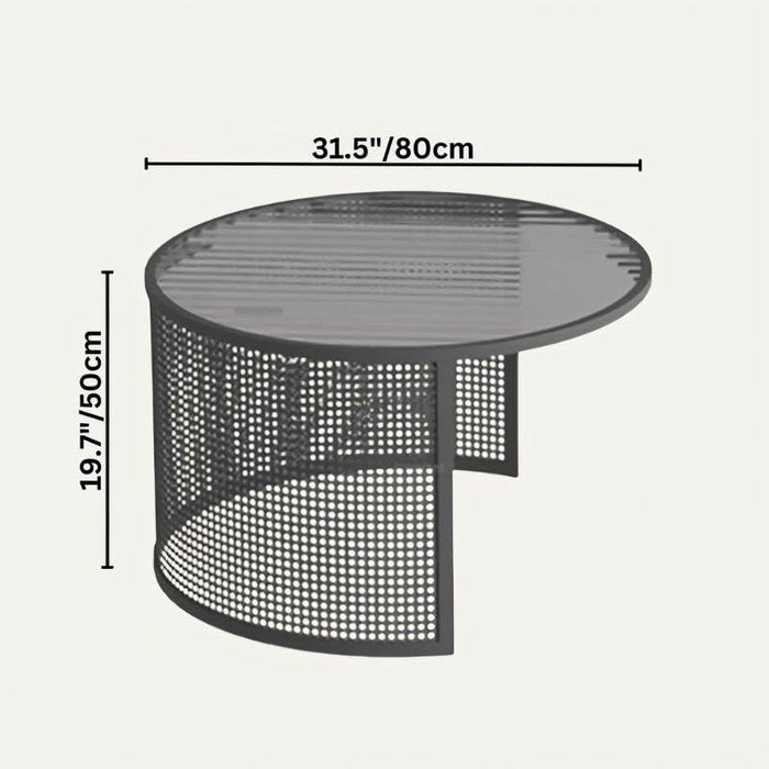 Nephe Coffee Table Size Chart