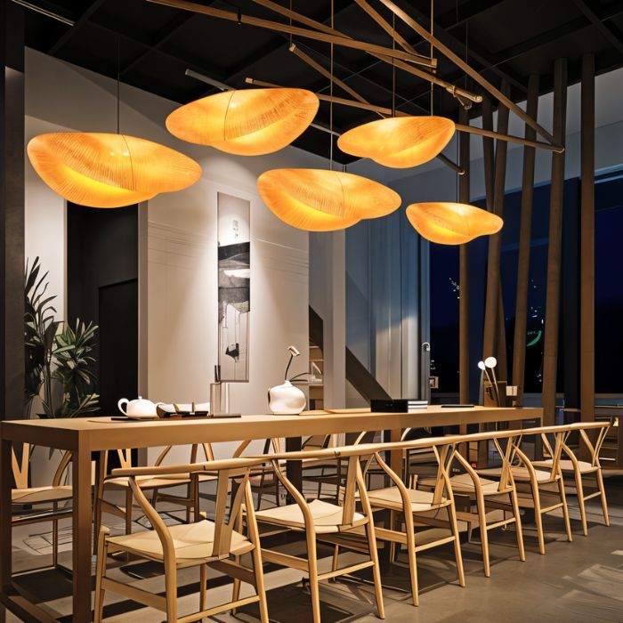 Nest Rattan Pendant Light - Modern Lighting