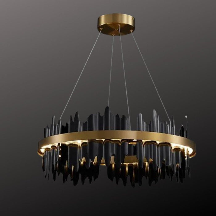 Ninda Round Chandelier - Light Fixtures