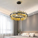 Ninda Round Chandelier - Bedroom Lighting