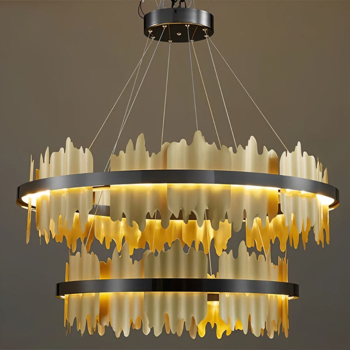 Ninda Tiered Round Chandelier - Residence Supply