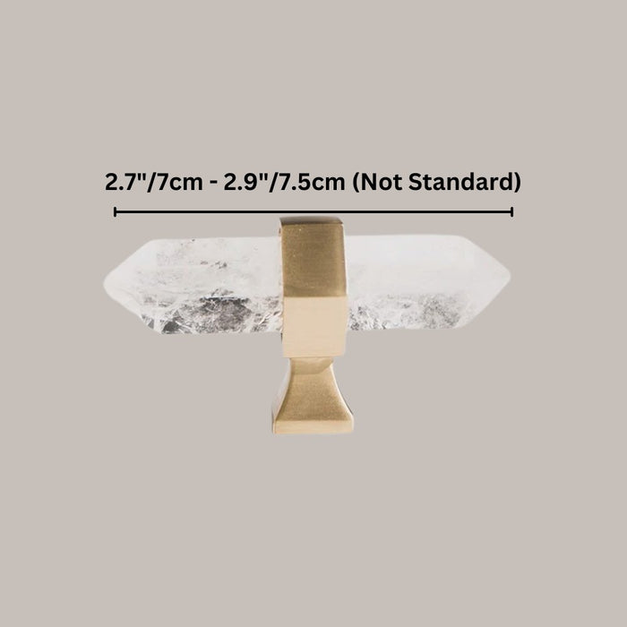 Nizag Crystal Knob & Pull Bar - Residence Supply