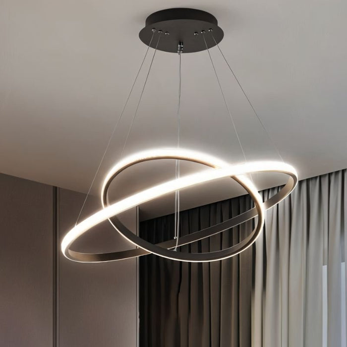 Elegant Noor Chandelier - Modern Light Fixture