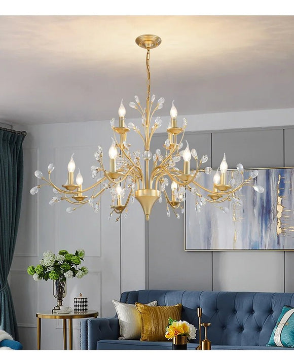 Nuween Crystal Chandelier - Residence Supply