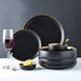 Obsidian Plate and Bowls - Residence Supply