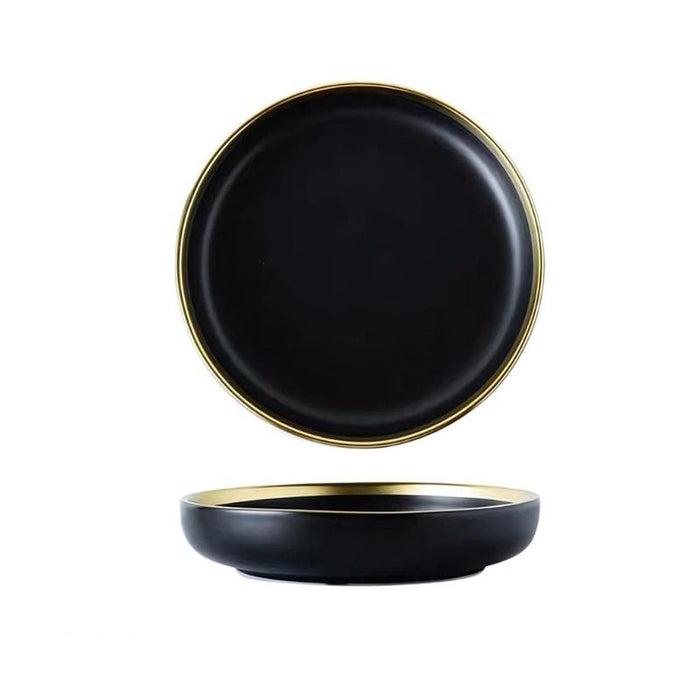 Obsidian Plate and Bowls - Residence Supply