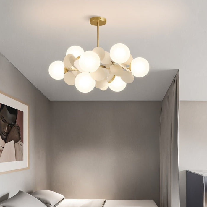 Opal Chandelier - Bedroom Lighting