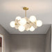 Opal Chandelier - Light Fixtures