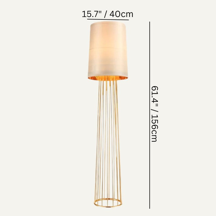 Opulent Floor Lamp Size Chart