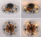 Oran Flushed Ceiling Light & Fan - Residence Supply