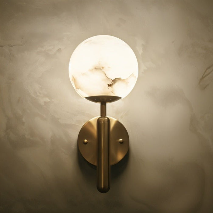 Orbis Alabaster Wall Lamp - Residence Supply