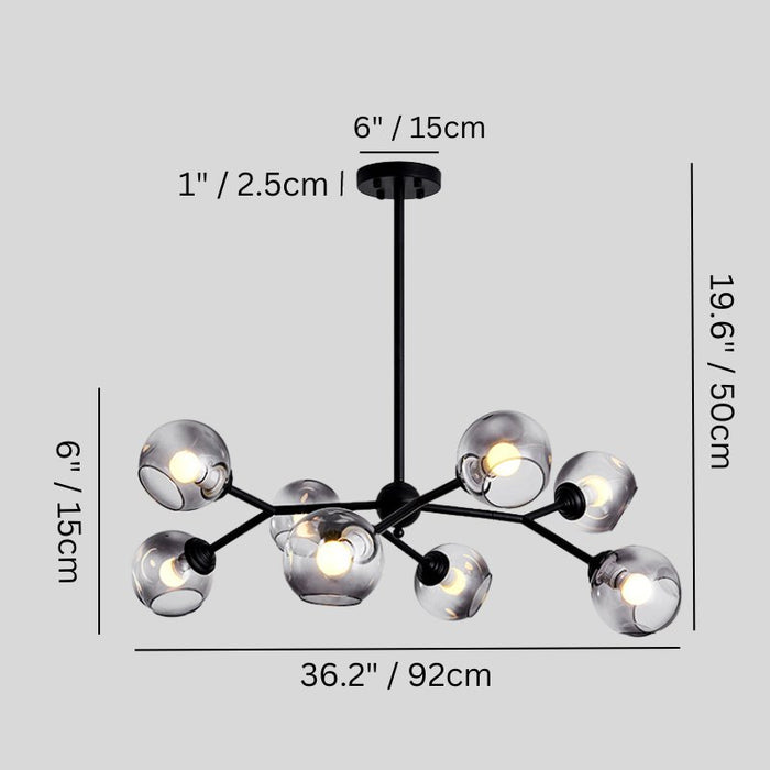 Oron Indoor Chandelier - Residence Supply