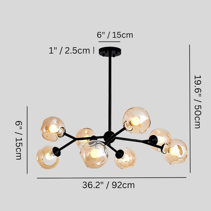 Oron Indoor Chandelier - Residence Supply