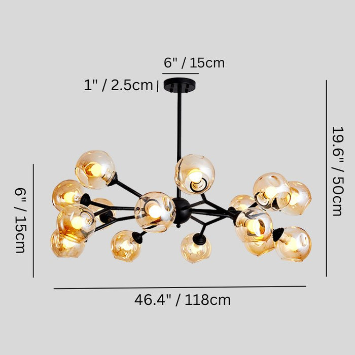 Oron Indoor Chandelier - Residence Supply