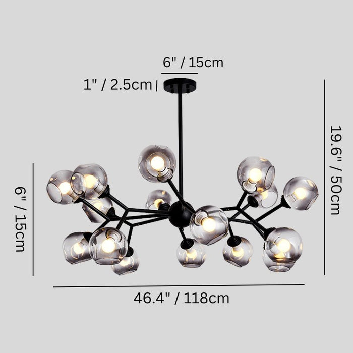 Oron Indoor Chandelier - Residence Supply