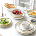 Pearlescent Plate and Bowls - Residence Supply