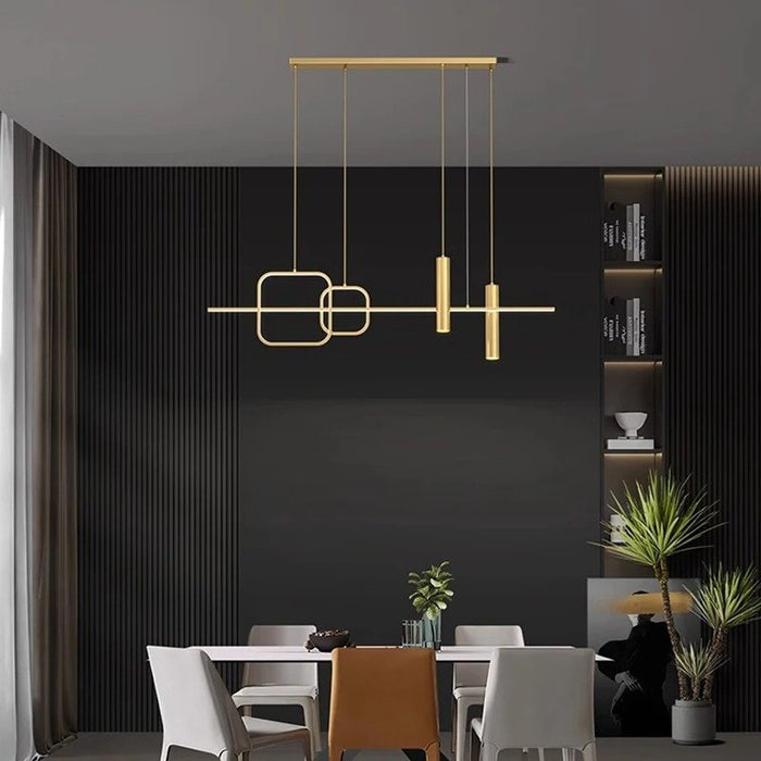 Unique Pharos Linear Chandelier