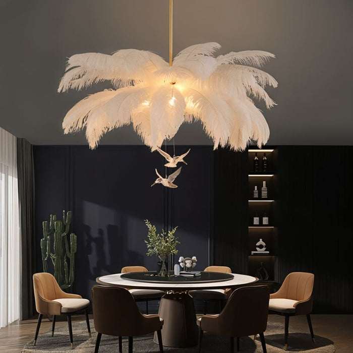 Plume Chandelier - Dining Room Lighting