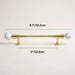 Poma Crystal Knob & Pull Bar - Residence Supply