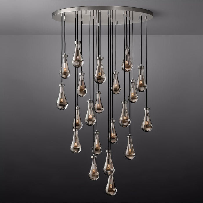 Pulcher Glass Tears Chandelier - Residence Supply