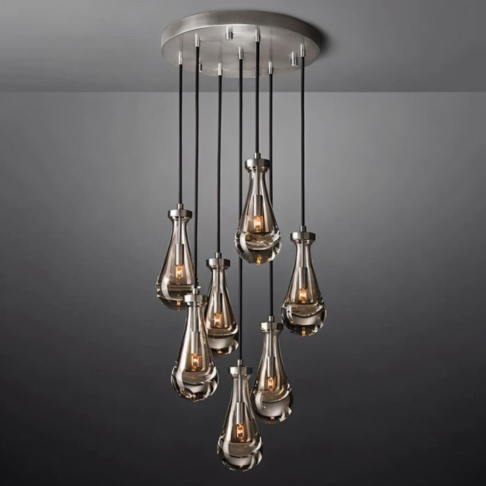 Pulcher Glass Tears Chandelier - Residence Supply