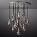 Pulcher Glass Tears Chandelier - Residence Supply