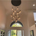 Pulcher Glass Tears Chandelier - Light Fixtures