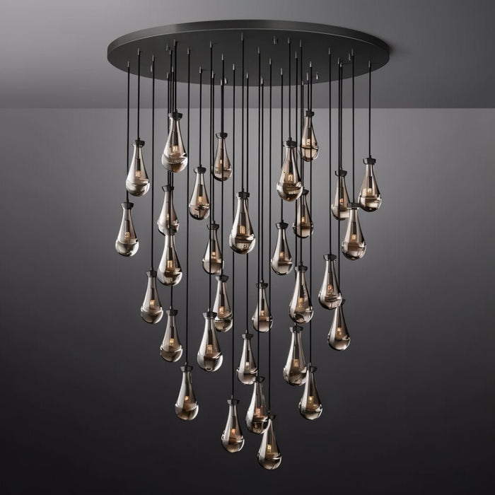 Pulcher Glass Tears Chandelier - Residence Supply