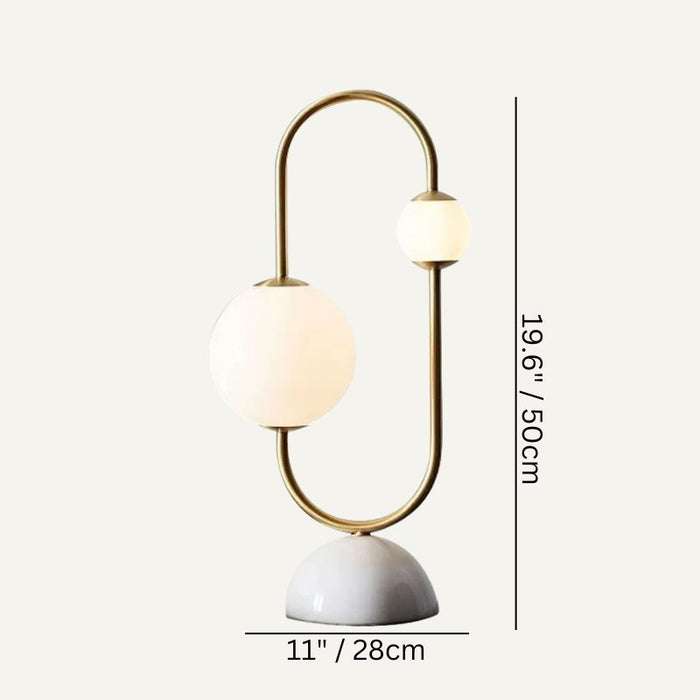 Pyrha Table Lamp Size