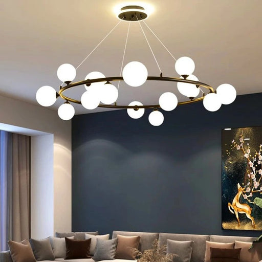 Qilak Round Chandelier - Residence Supply