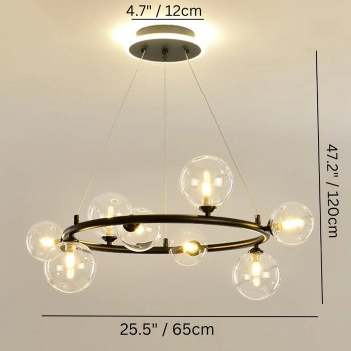 Qilak Round Chandelier - Residence Supply