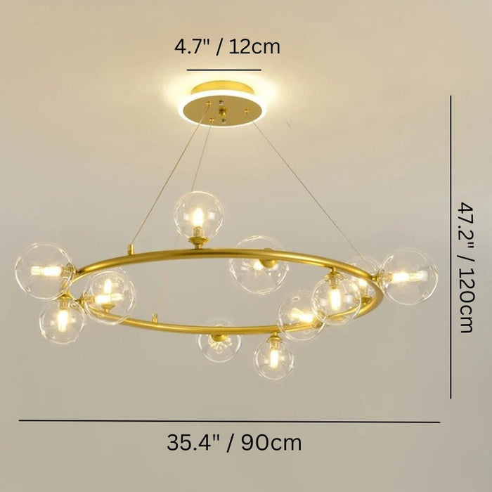 Qilak Round Chandelier - Residence Supply